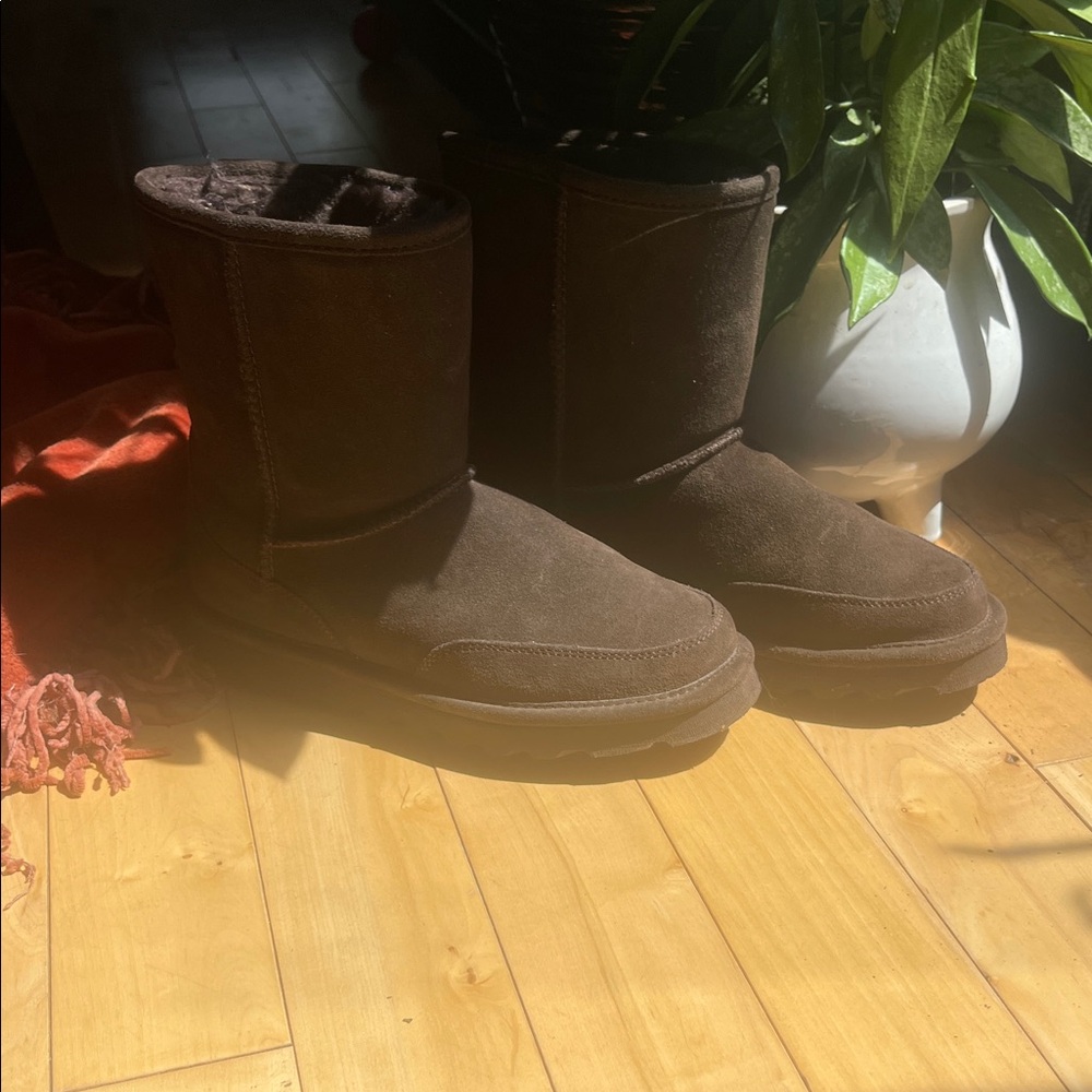 Brown Suede Boots BearPaw boots Size 8